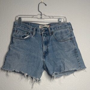 Classic Blue Denim Women Shorts